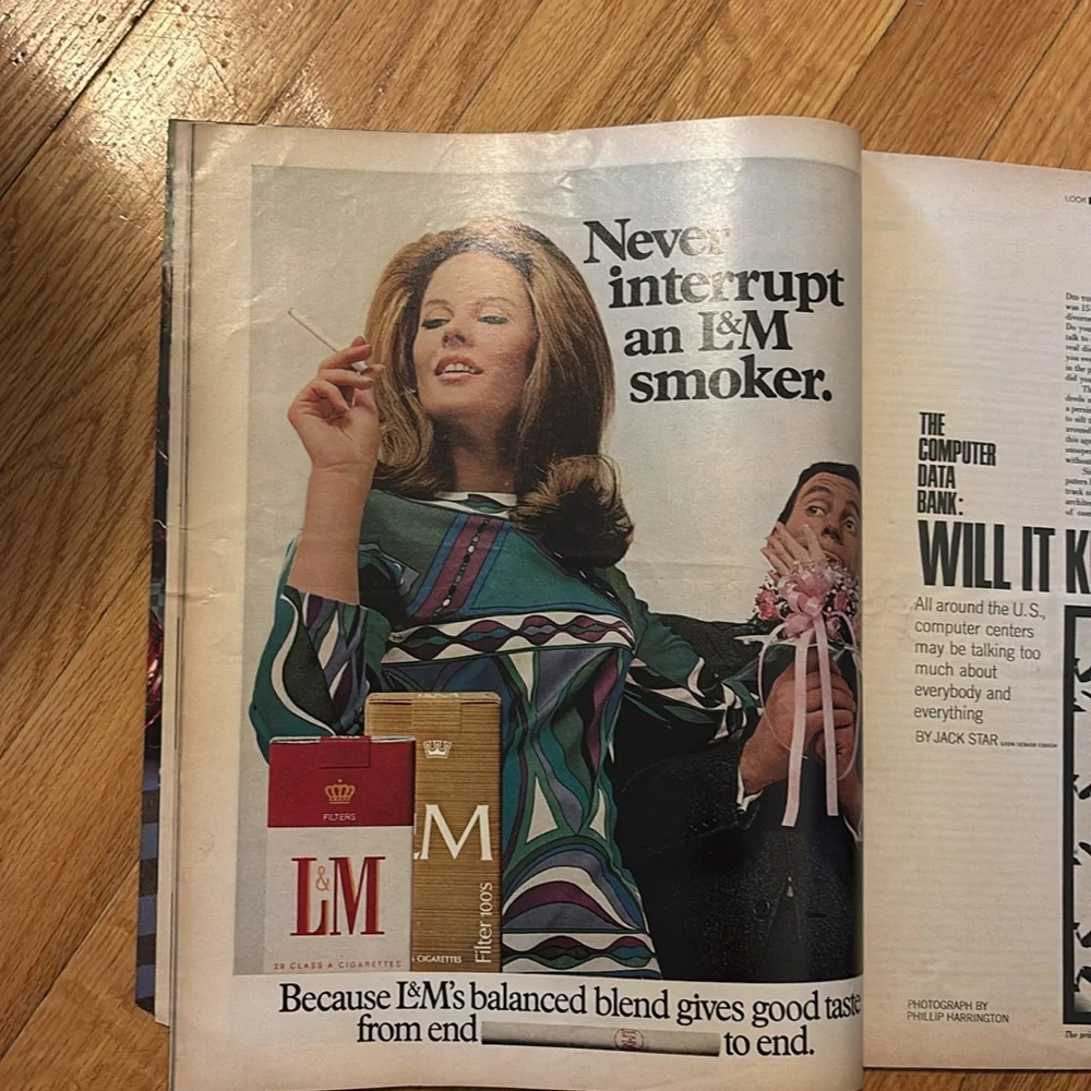 Vintage LOOK Magazine - June 25, 1968 - Ethel Kennedy & Rosemary's Baby